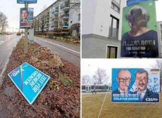 Plakatzerstörungen vor Bundestagswahl: Gewalt in Augsburg plakatzerstrungen-vor-bundestagswahl-gewalt-in-augsburg