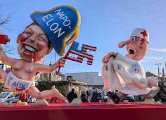 Rosenmontag in Düsseldorf: Liveblog mit Mottowagen von sabberndem Elon Musk in AfD-Windel rosenmontag-in-dsseldorf-liveblog-mit-mottowagen-von-sabberndem-elon-musk-in-afd-windel