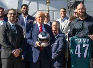 Wie Donald Trump den Besuch der Eagles im Weißen Haus in irgendeiner Weise mit Taylor Swift verknüpft hat wie-donald-trump-den-besuch-der-eagles-im-weien-haus-in-irgendeiner-weise-mit-taylor-swift-verknpft-hat