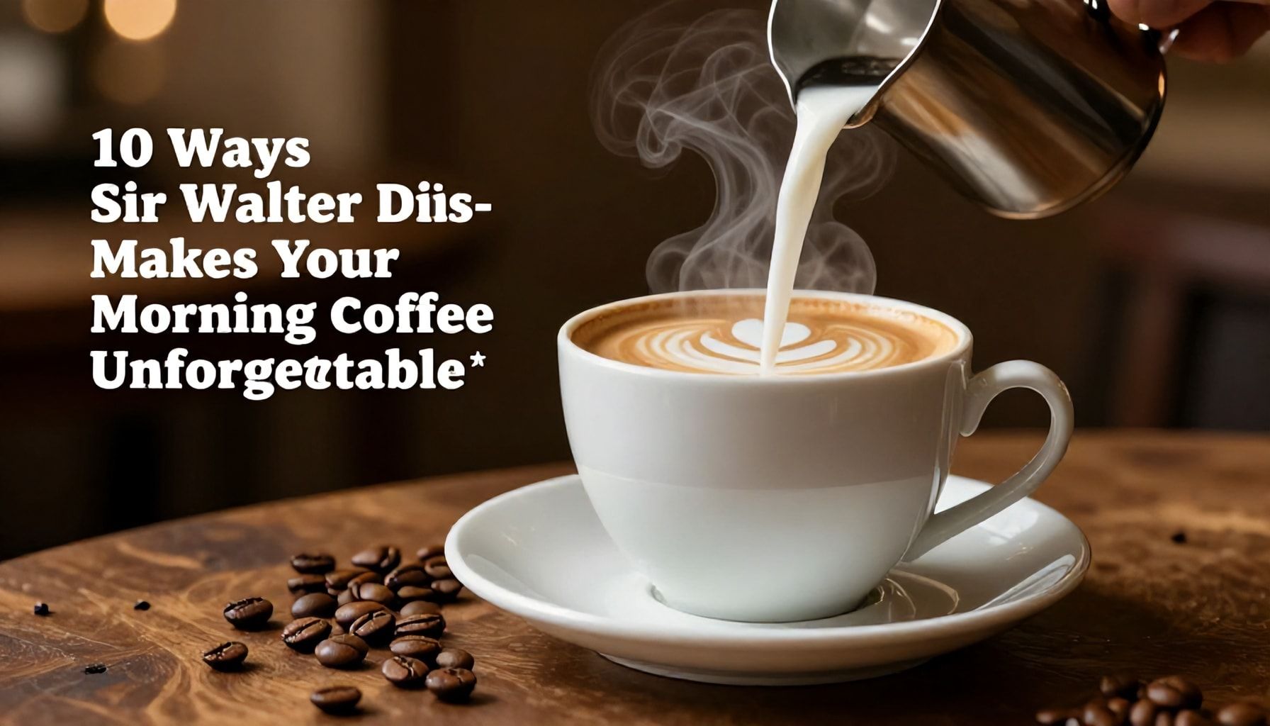 10 Wege, wie Sir Walter Düsseldorf Ihren Morgenkaffee unvergesslich macht*