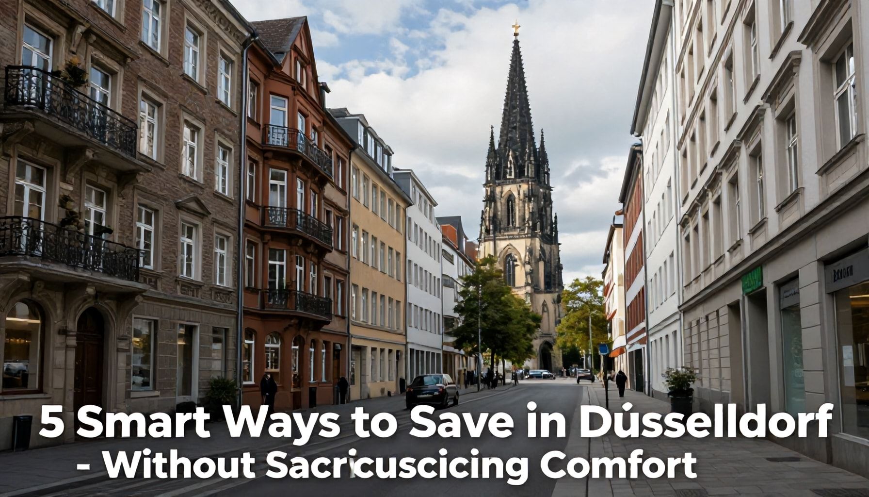 5 clevere Wege, um in Düsseldorf zu sparen – ohne Komfortverzicht*