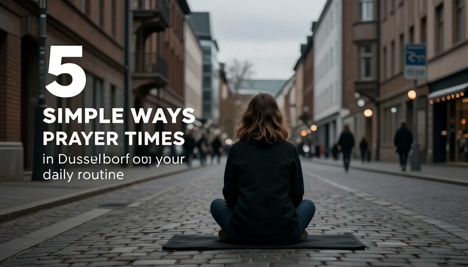 5 einfache Wege, um die Gebetszeiten in Düsseldorf in Ihren Alltag zu integrieren
