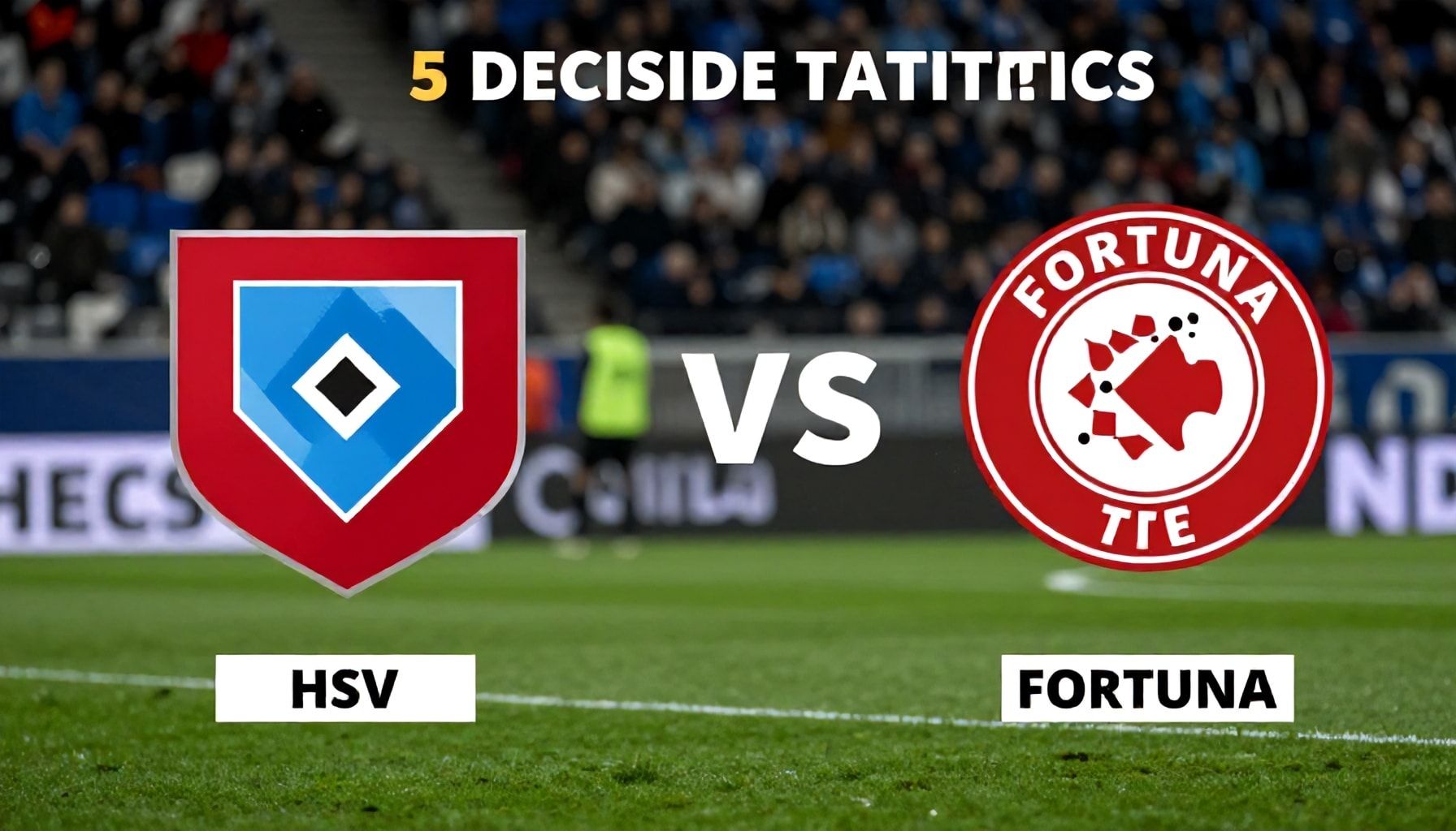 5 entscheidende Statistiken, die den HSV-Fortuna-Vergleich prägen*