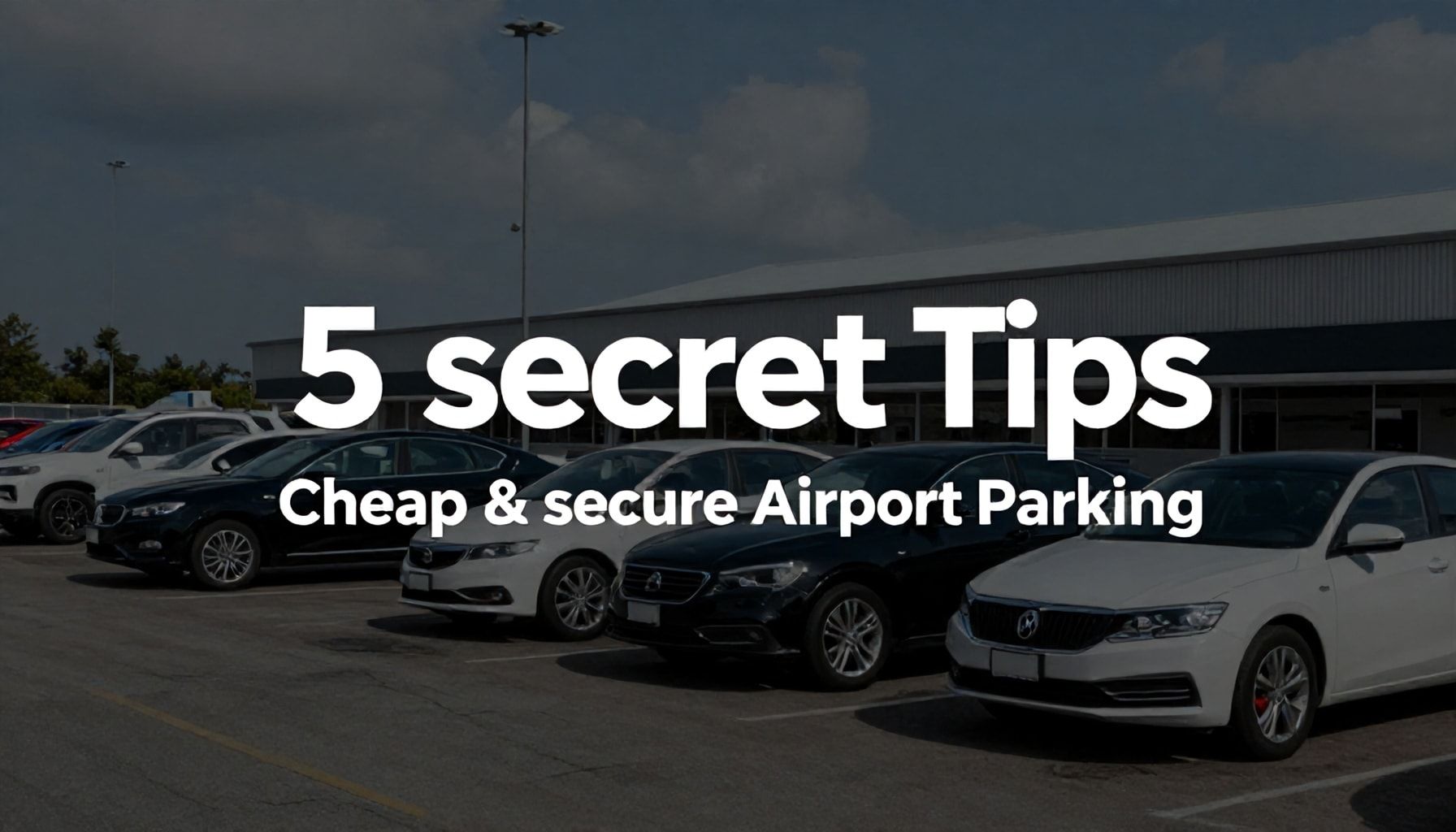 5 Geheimtipps für günstige & sichere Flughafenparkplätze*