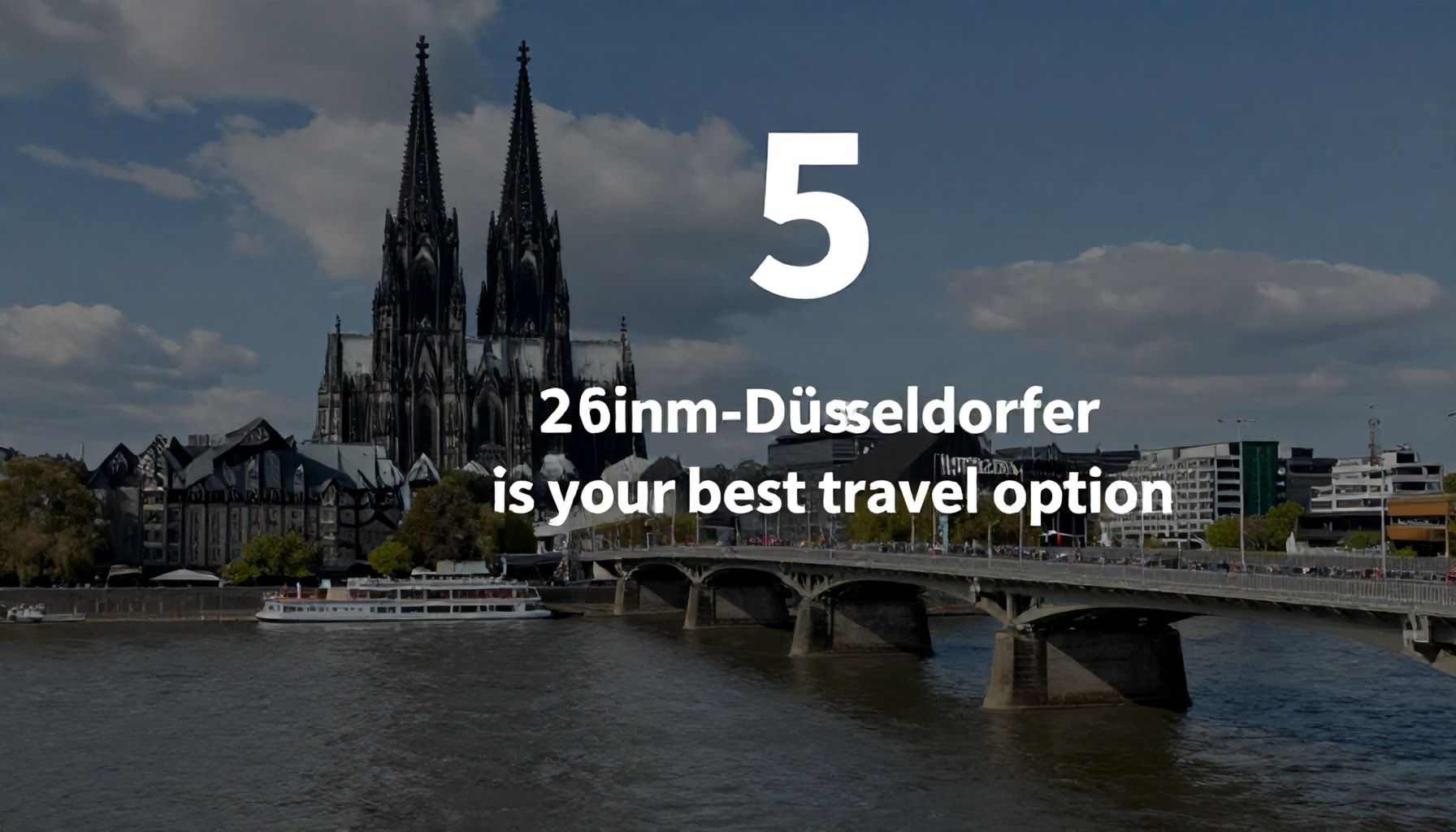5 Gründe, warum die Köln-Düsseldorfer Ihre beste Reiseoption ist*