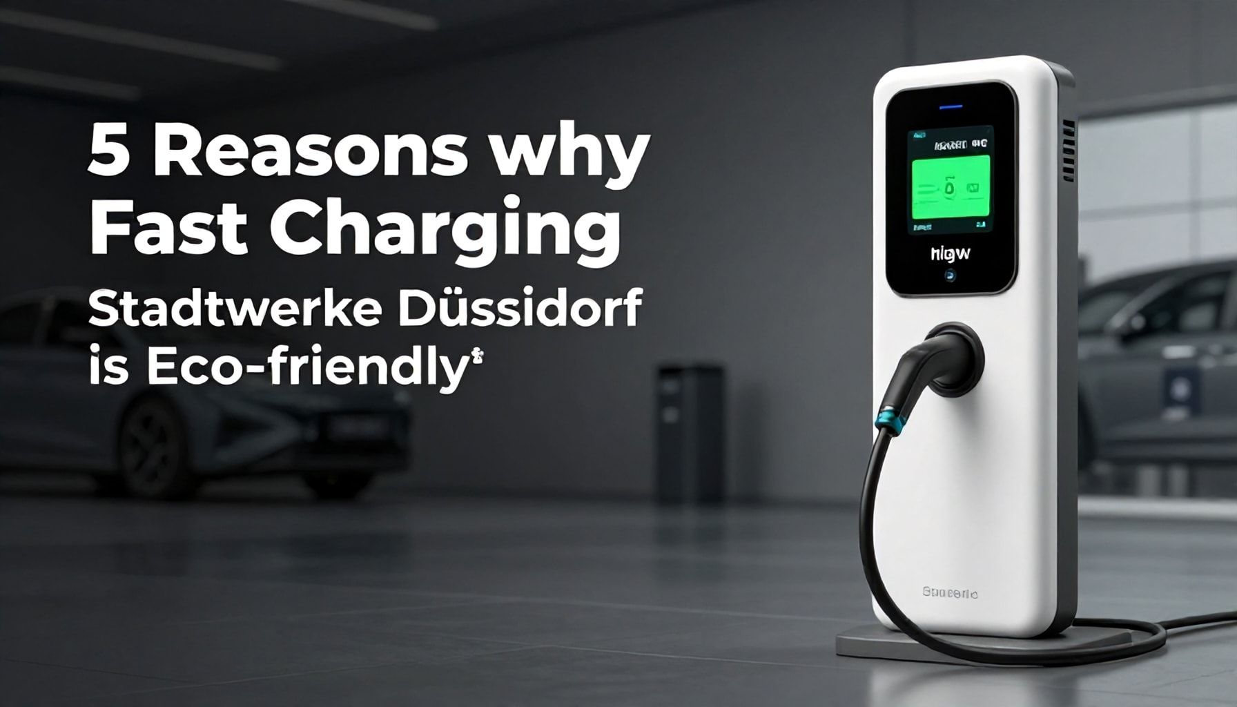 5 Gründe, warum schnelles Laden mit Stadtwerke Düsseldorf umweltfreundlich ist*