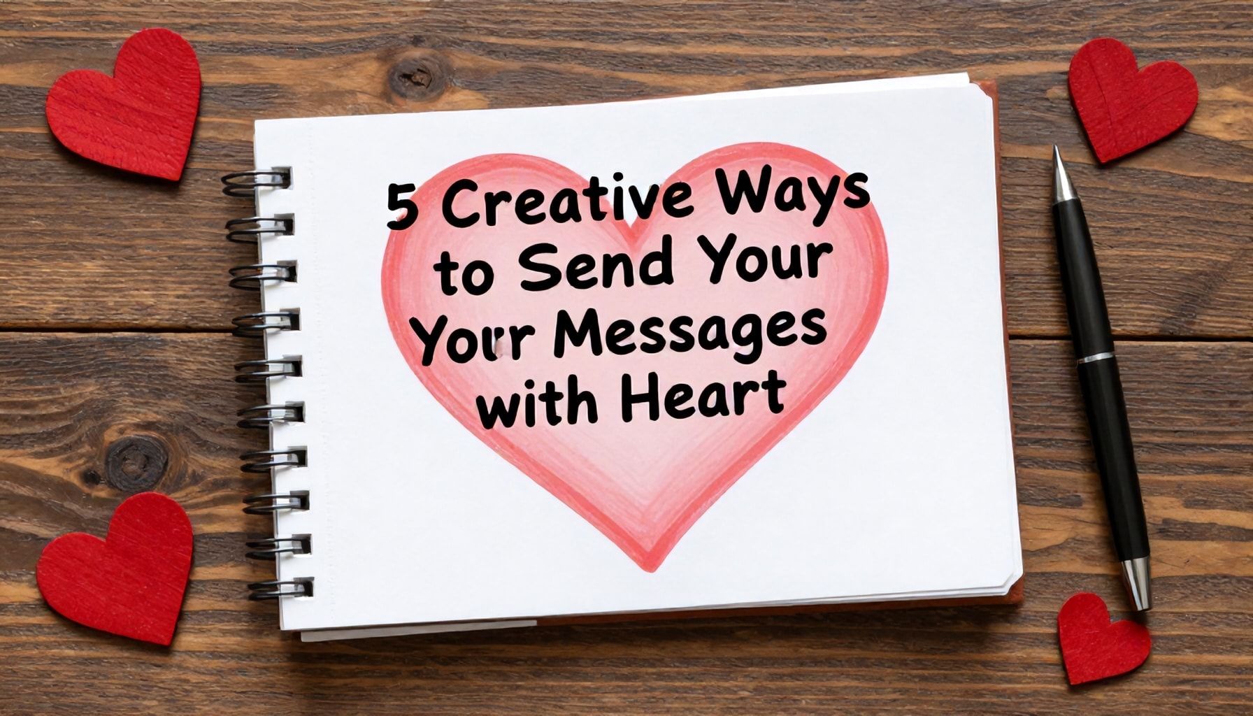 5 kreative Wege, um deine Botschaften mit Herz zu verschicken*