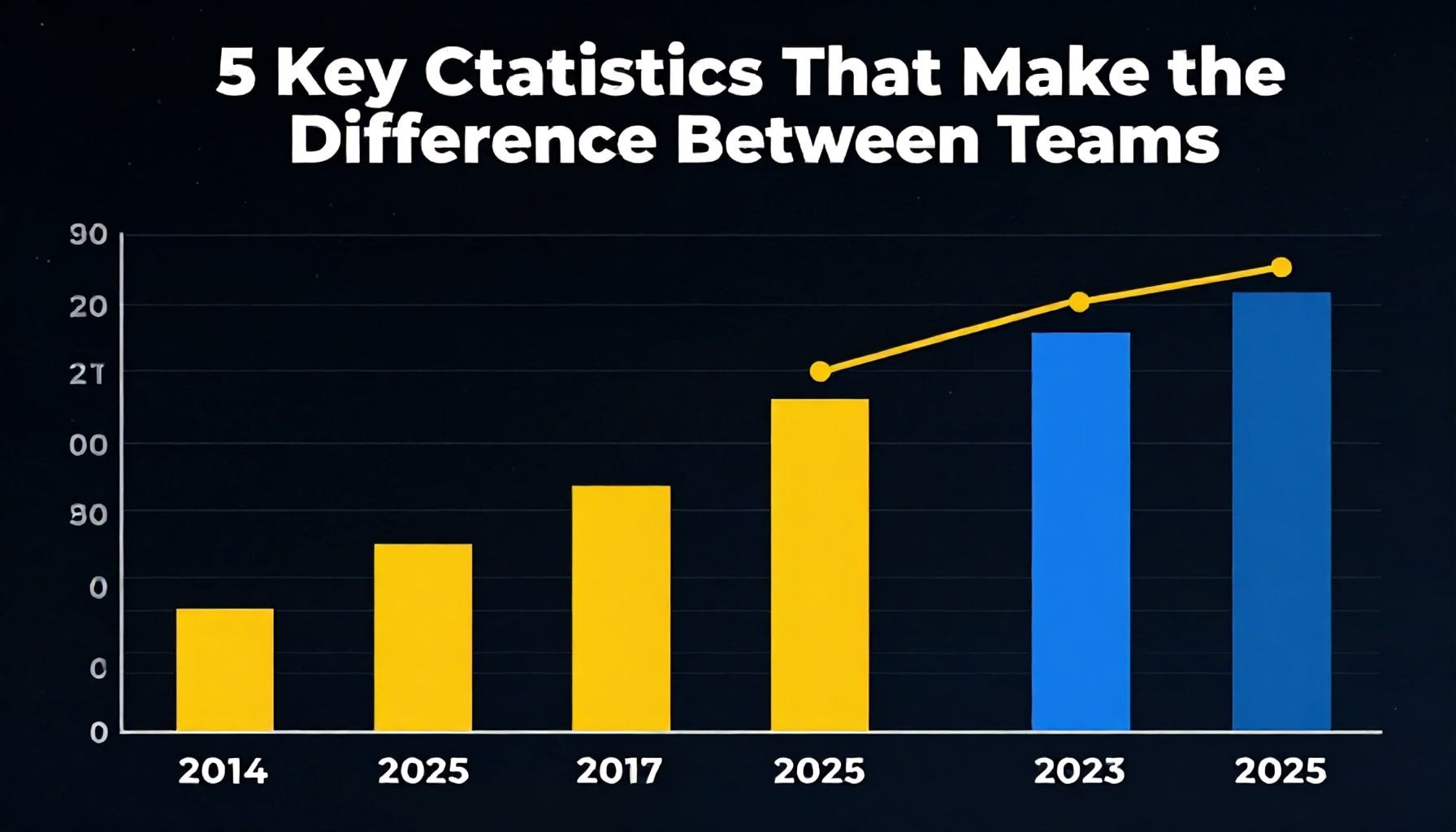 5 Schlüsselstatistiken, die den Unterschied zwischen den Teams ausmachen*