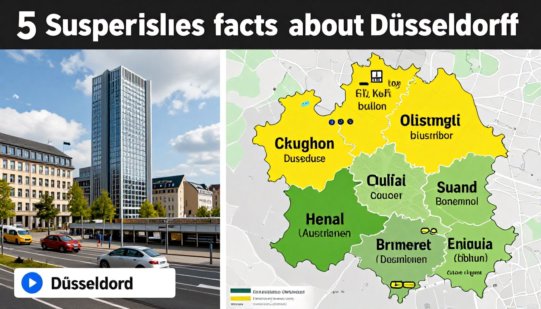 5 überraschende Fakten über Düsseldorfs PLZ-Gebiete*