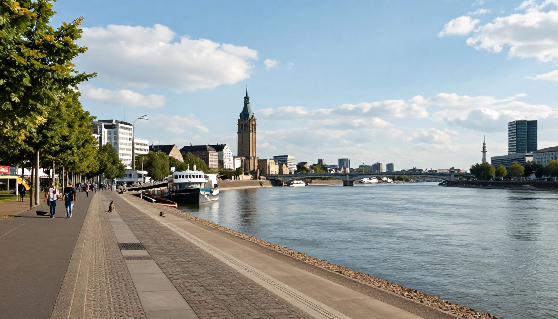 5 unkonventionelle Wege, um die Rheinpromenade Düsseldorf neu zu erleben*