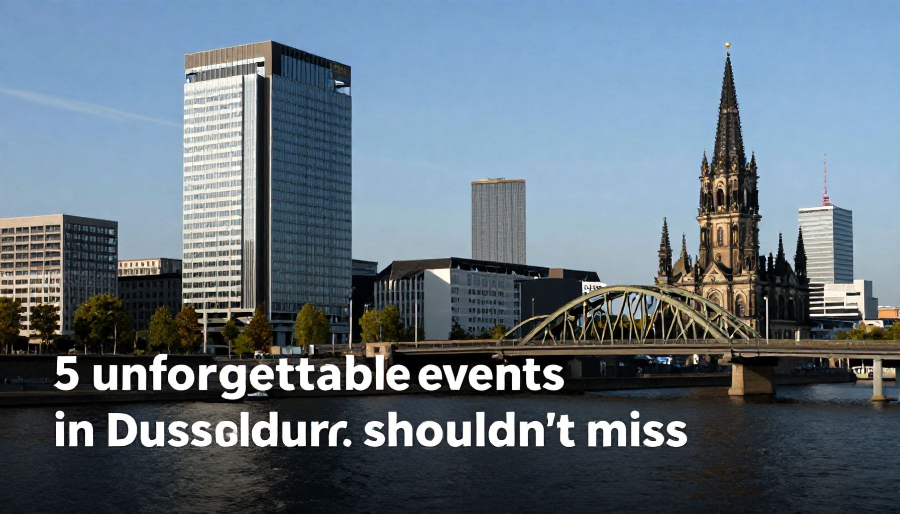 5 unvergessliche Veranstaltungen in Düsseldorf, die Sie heute nicht verpassen sollten*