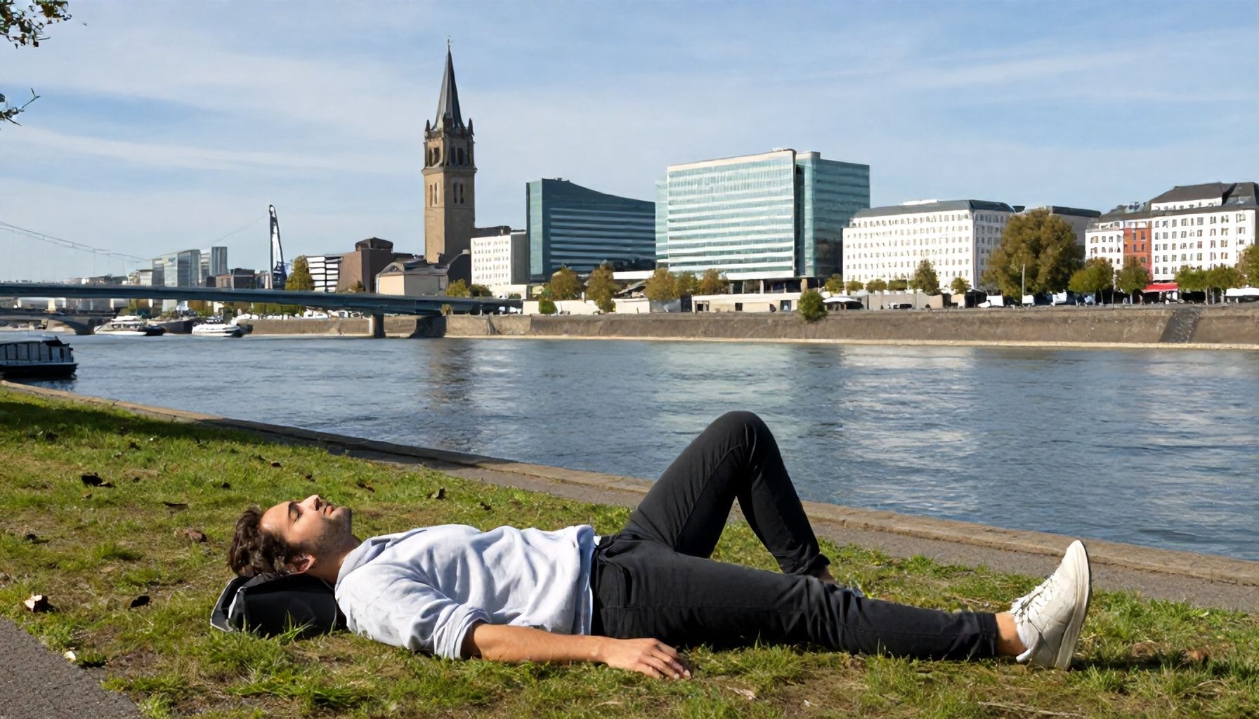 5 Wege, um am Rheinriff Düsseldorf zu entspannen und Energie zu tanken*