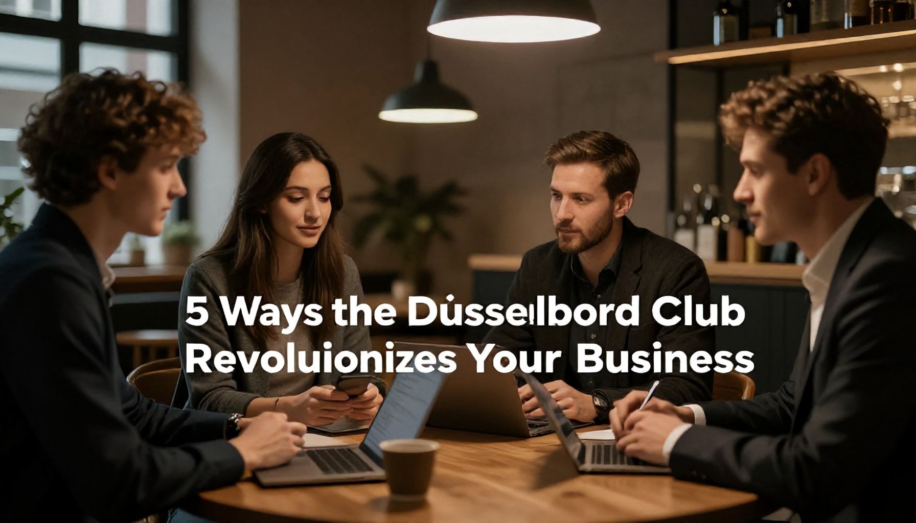 5 Wege, wie der Düsseldorf Club Ihre Business-Kontakte revolutioniert"*