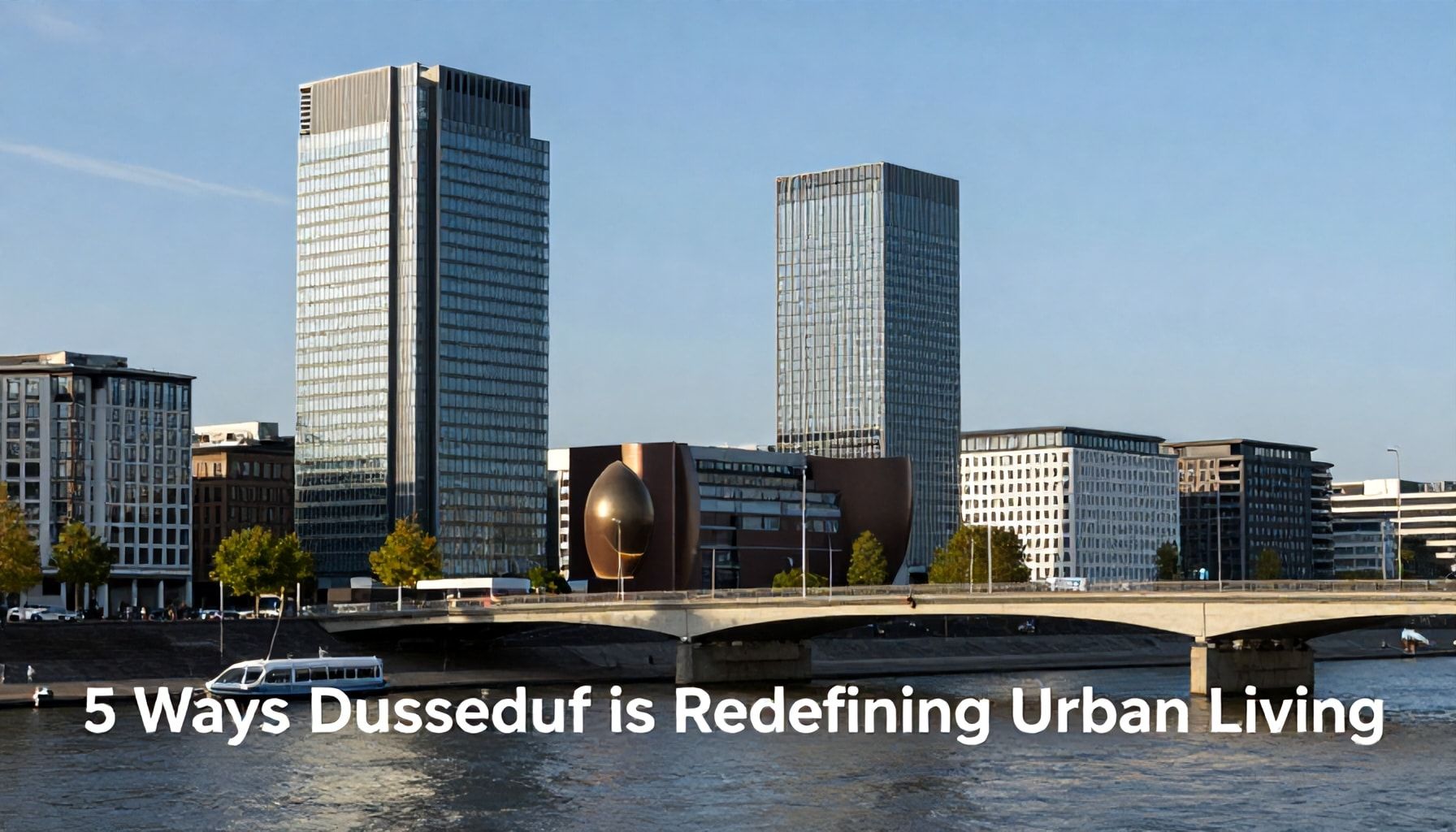 5 Wege, wie Düsseldorf urbanes Leben neu definiert*