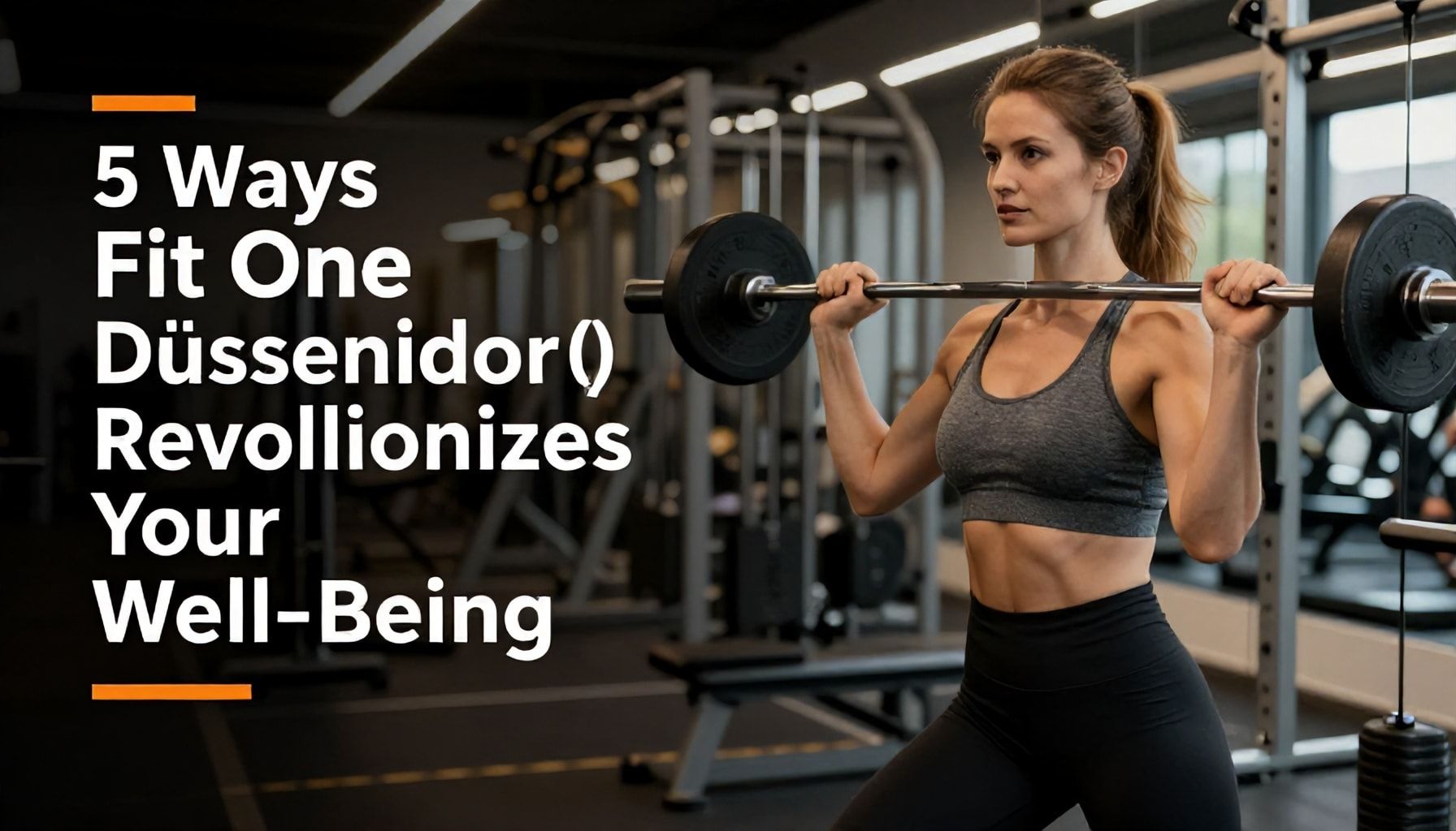 5 Wege, wie Fit One Düsseldorf dein Wohlbefinden revolutioniert*