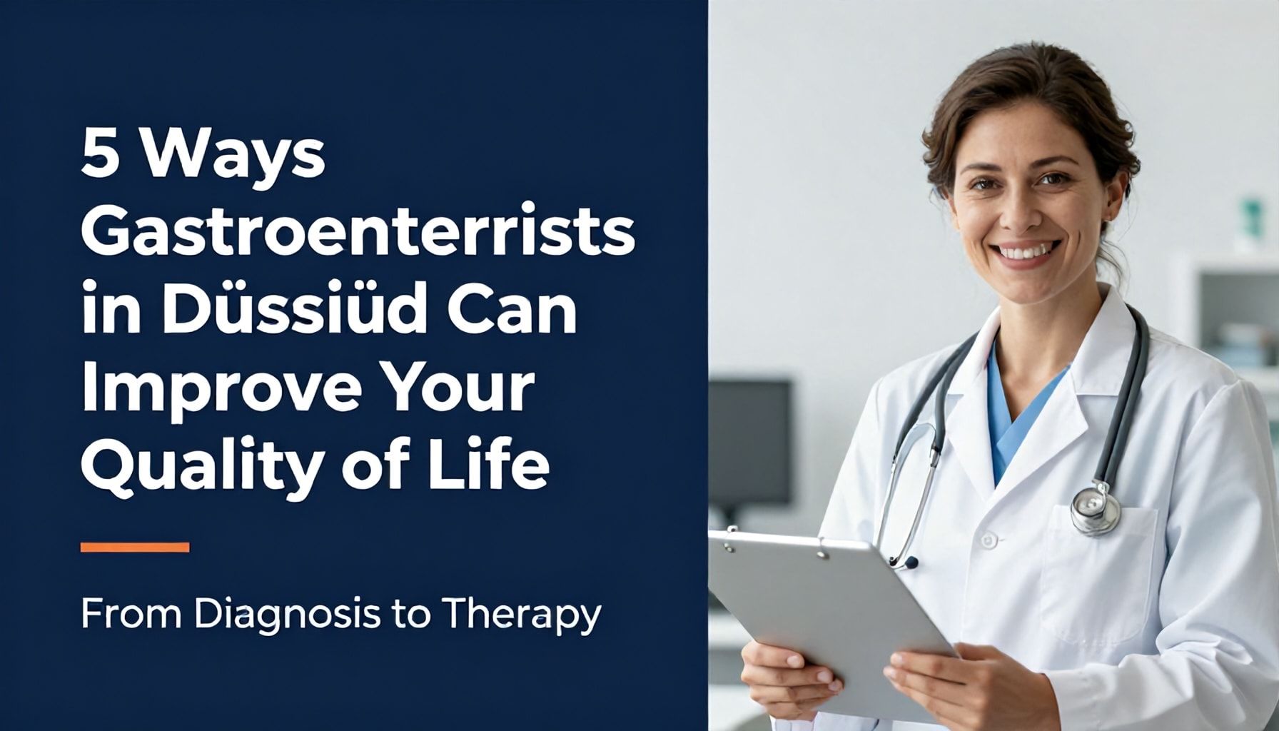 5 Wege, wie Gastroenterologen in Düsseldorf Ihre Lebensqualität verbessern – Von Diagnostik bis Therapie*