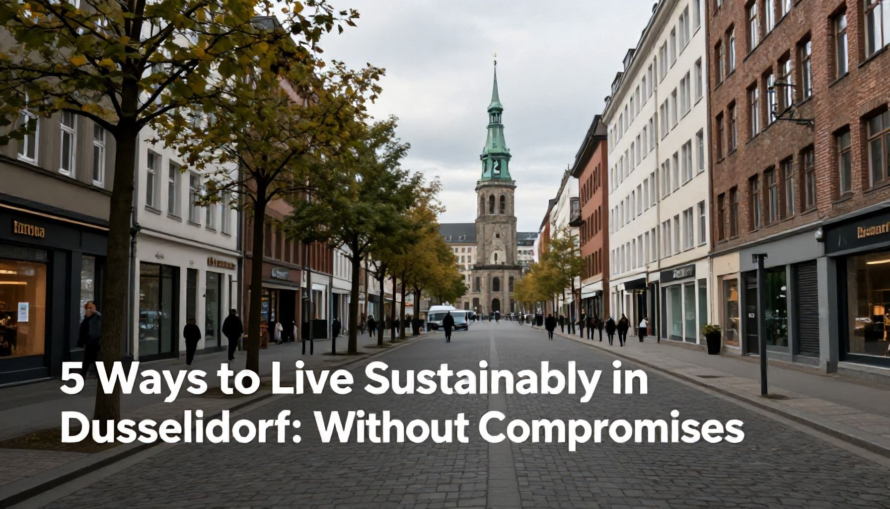 5 Wege, wie Sie in Düsseldorf nachhaltig leben – ohne Kompromisse*