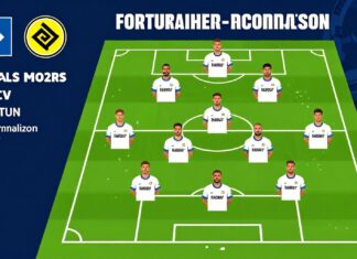 Aufstellungen: Fortuna Düsseldorf vs. HSV – Taktik und Aufstellung im Vergleich