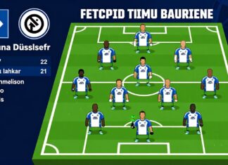 Aufstellungen: HSV vs. Fortuna Düsseldorf – Taktik und Aufstellung im Vergleich