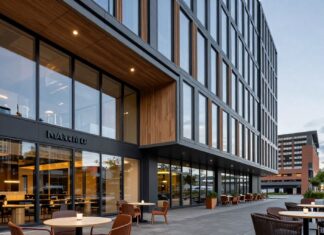 Genießen Sie stilvollen Aufenthalt im Marriott Courtyard Hafen Düsseldorf