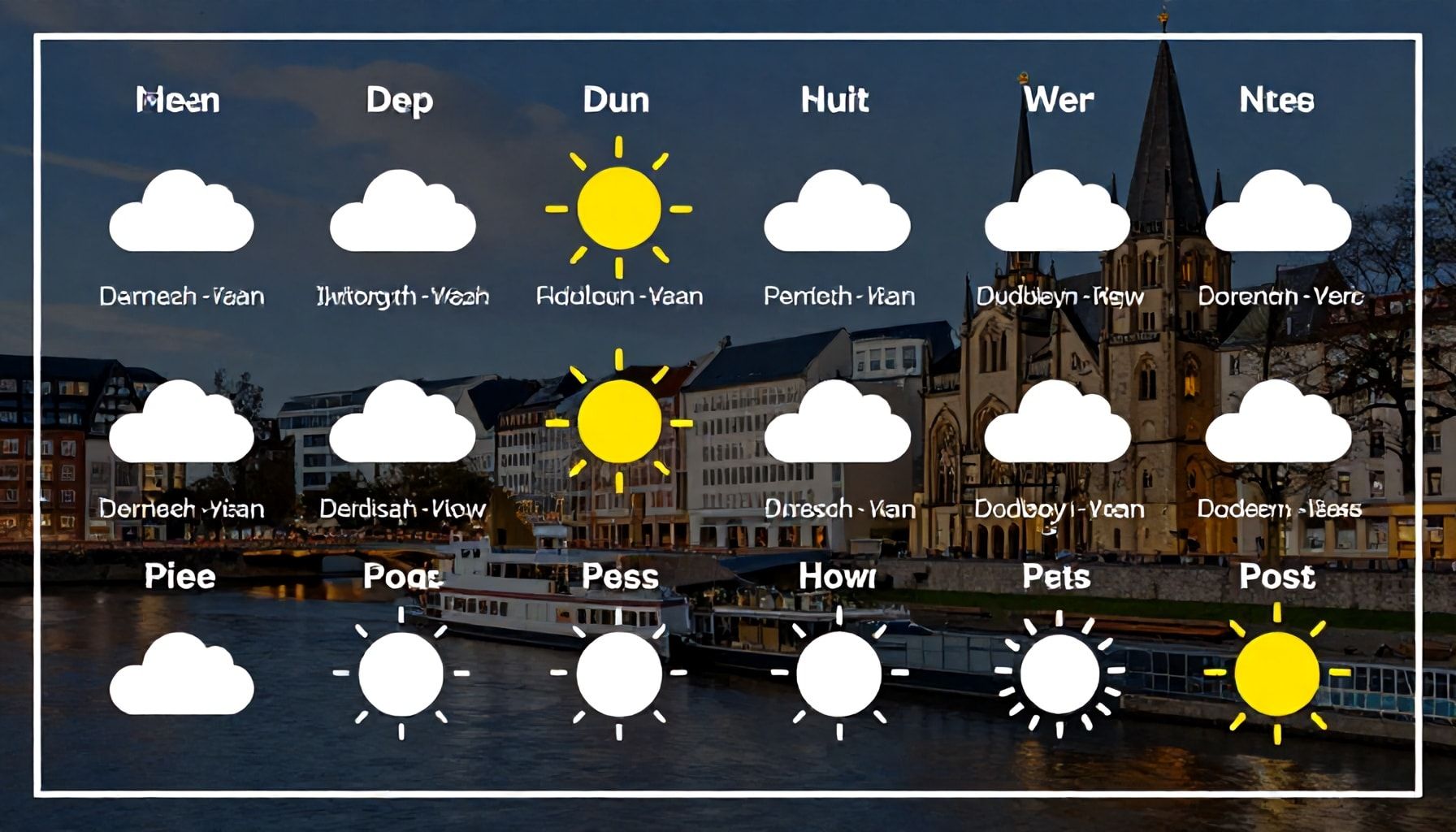 Der ultimative 30-Tage-Wetterplan für Düsseldorf: So vermeiden Sie Überraschungen*