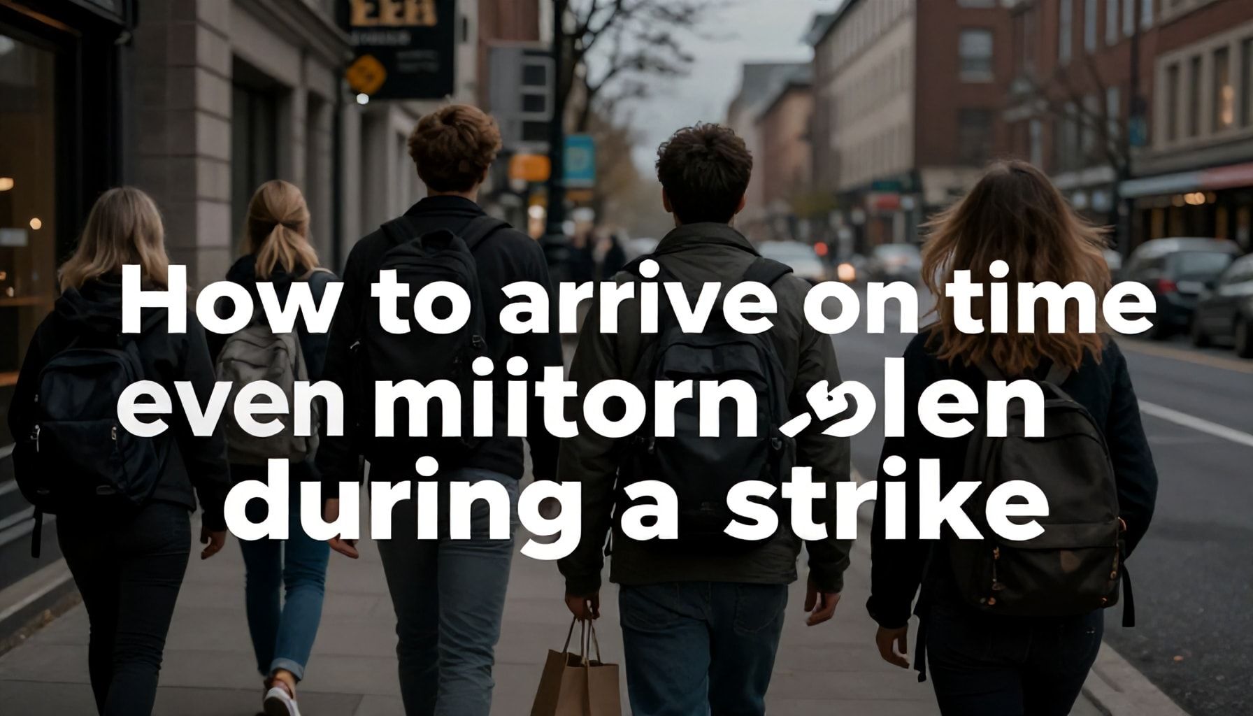 Der ultimative How-to-Guide für Pendler:innen – So kommen Sie auch bei Streik pünktlich ans Ziel*