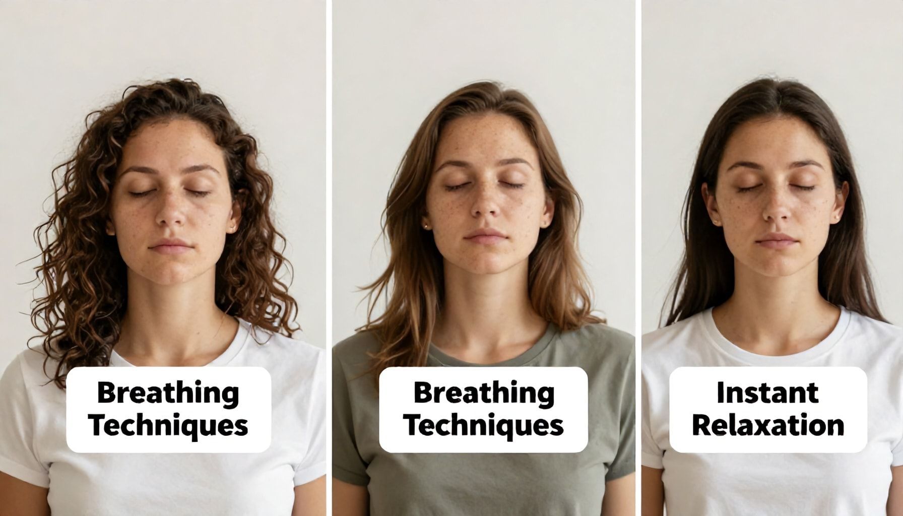Die 3 einfachsten Atemtechniken für sofortige Entspannung*