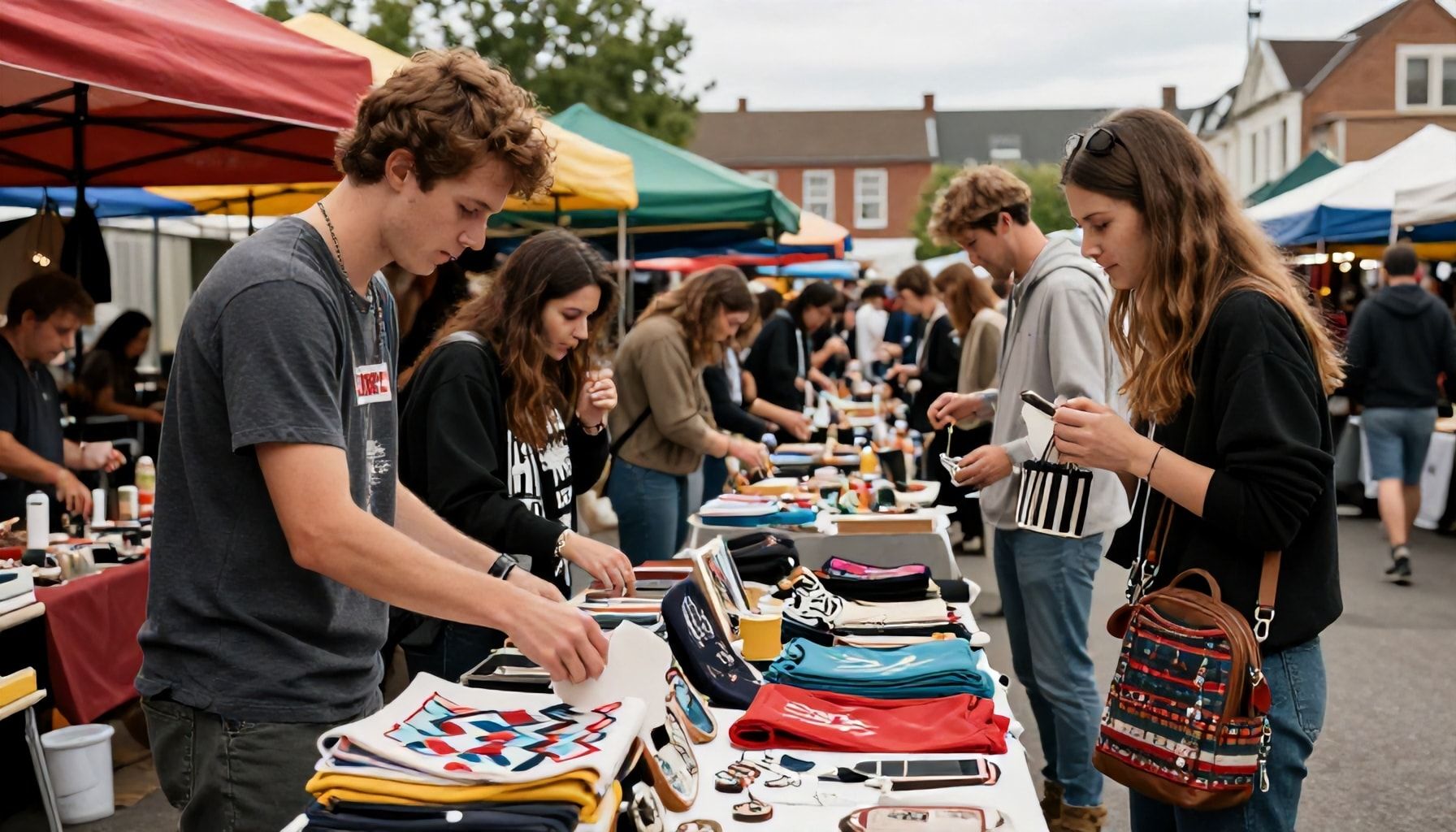 Die Wahrheit über den P1-Flohmarkt: Warum er mehr als nur ein Flohmarkt ist*