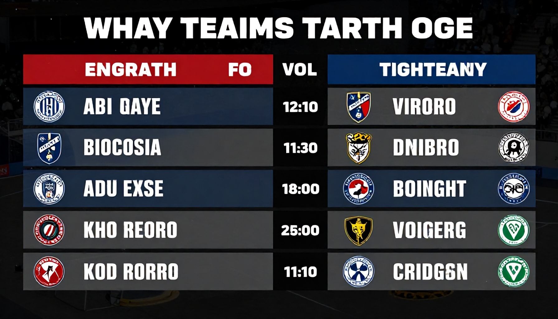 Die Wahrheit über die aktuelle Tabelle: Warum beide Teams um den Klassenerhalt kämpfen*