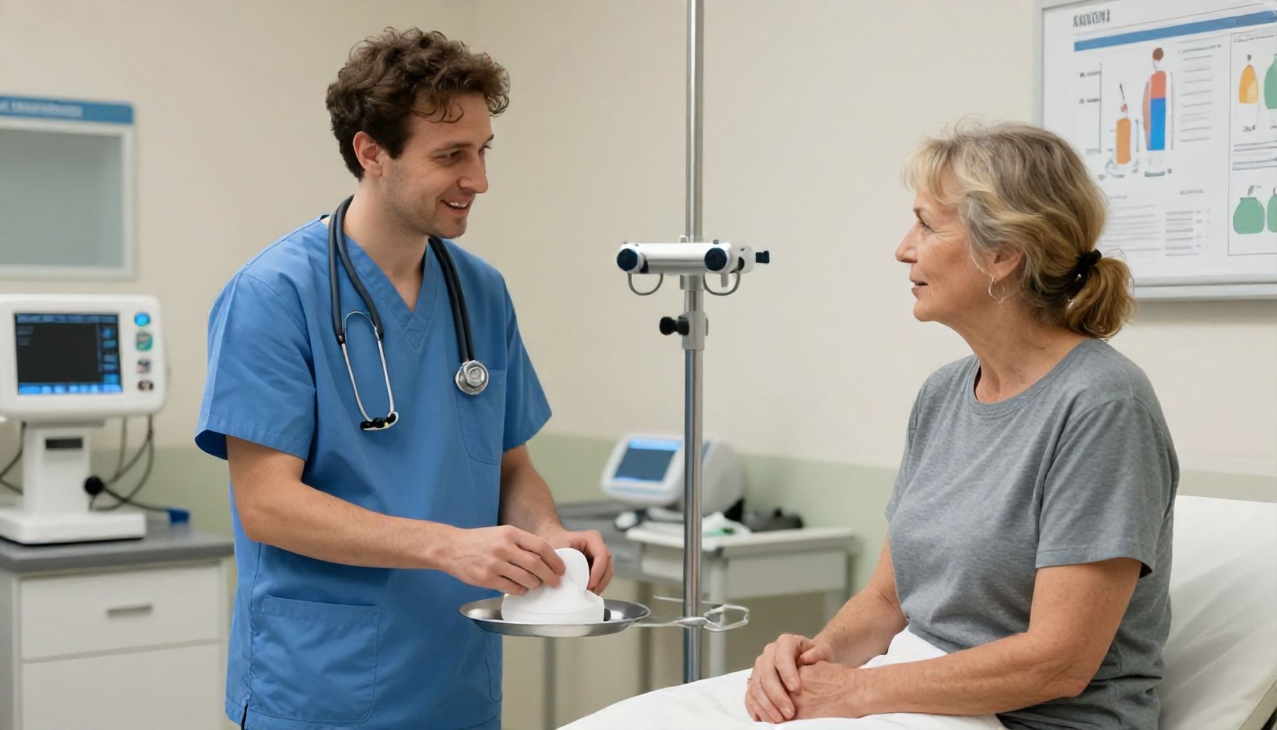 Die Wahrheit über die Balance zwischen High-Tech-Medizin und menschlicher Wärme in Gerresheim*