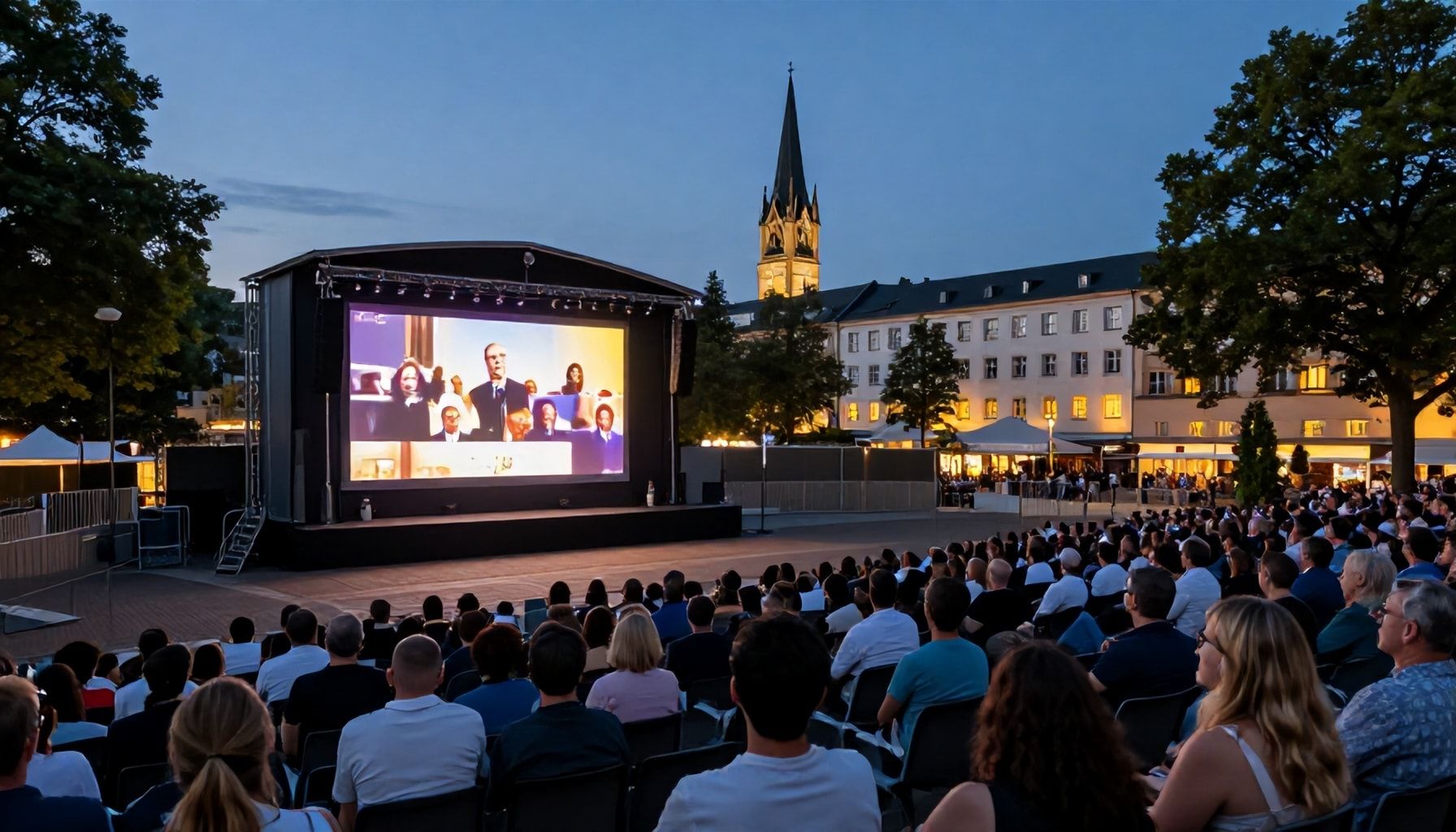Die Wahrheit über die beliebtesten Open-Air-Kino-Spots in Düsseldorf*
