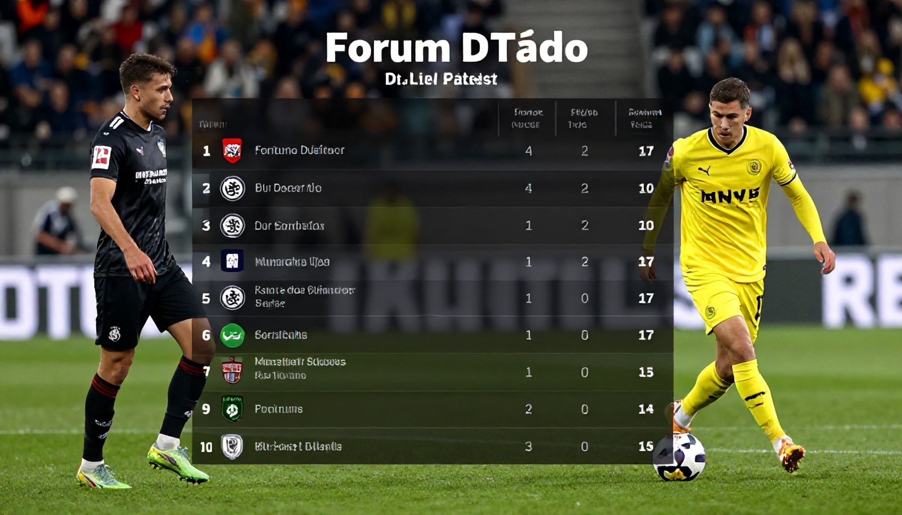 Die Wahrheit über die Tabellenpositionen von FCN und Fortuna Düsseldorf*