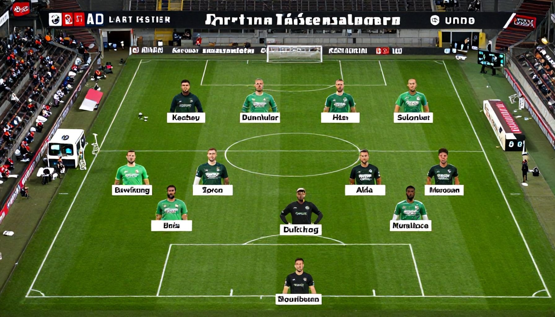 Die Wahrheit über die taktischen Aufstellungen von Fortuna Düsseldorf und 1. FC Kaiserslautern*