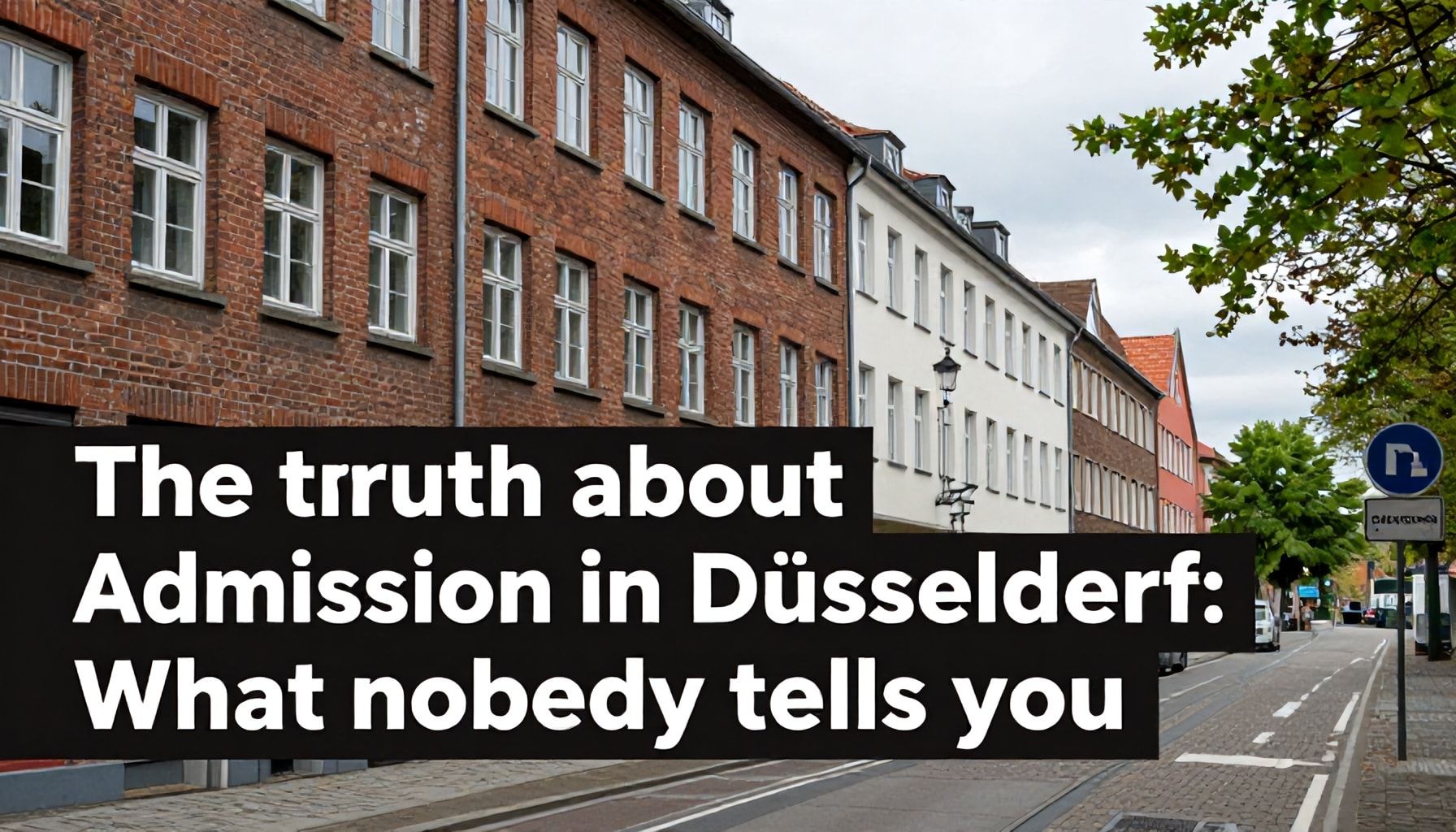 Die Wahrheit über die Zulassung in Düsseldorf: Was niemand erzählt*