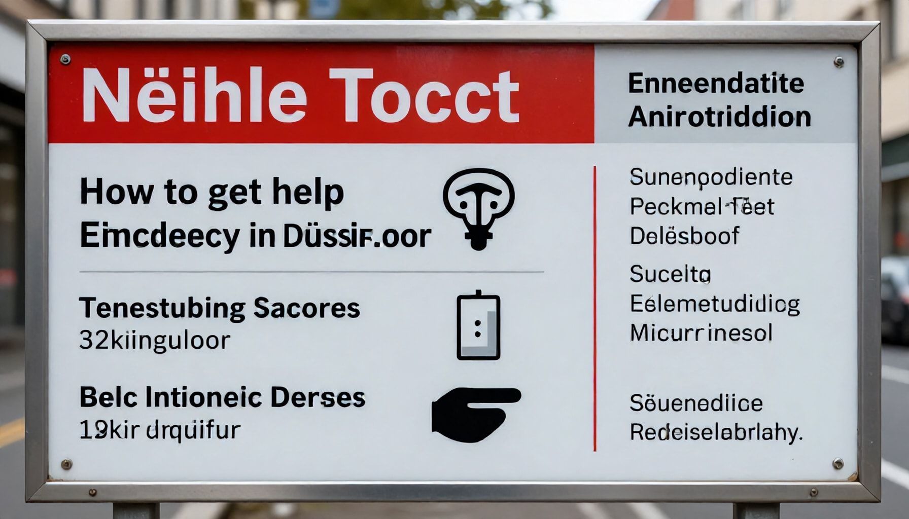 Die Wahrheit über Notrufnummern: So erreichen Sie Hilfe in Düsseldorf schnell*