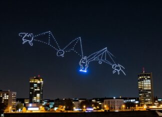 Erleben Sie die faszinierende Drohnenshow in Düsseldorf – ein spektakuläres Lichtererlebnis