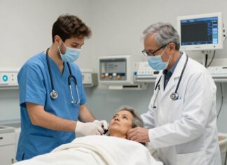 Moderne Medizin und menschliche Zuwendung im Düsseldorfer Krankenhaus