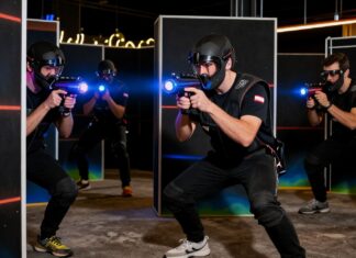 Lasertag in Düsseldorf: Spannende Action für Teams & Events