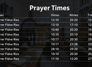 Düsseldorf: Aktuelle Gebetszeiten für einen strukturierten Tagesablauf