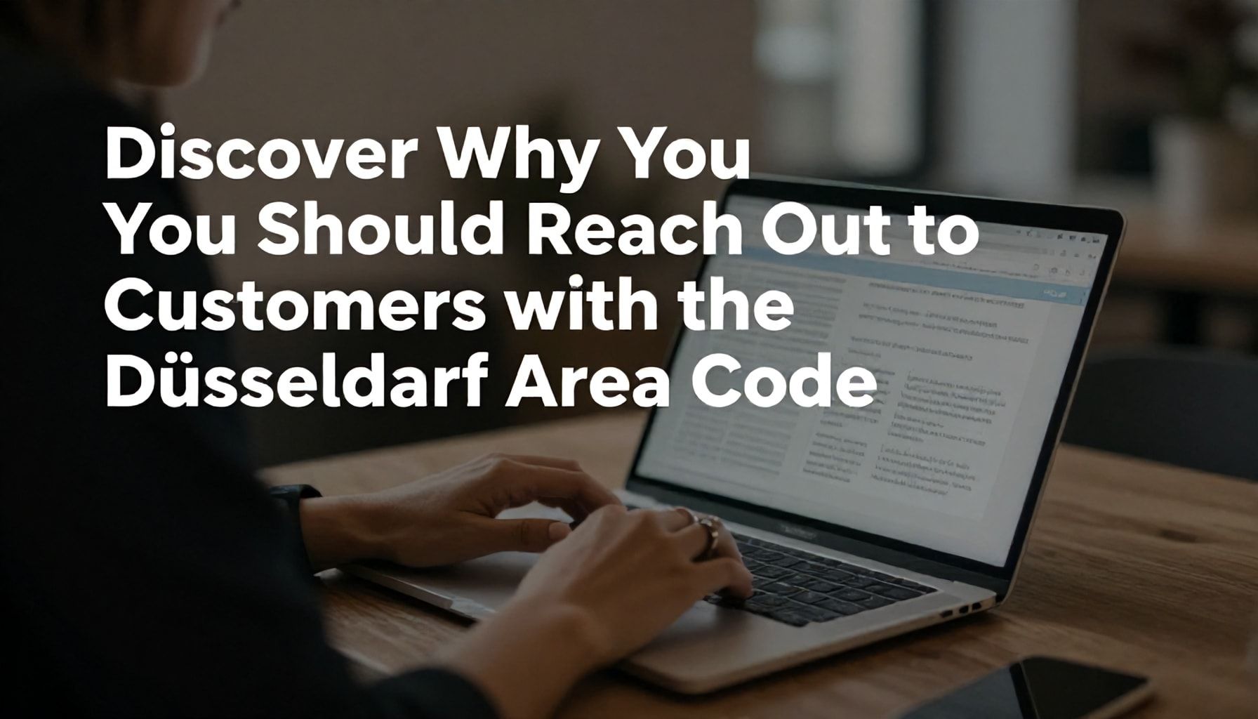 Entdecken Sie Warum Sie Ihre Kunden mit der Düsseldorfer Vorwahl Ansprechen