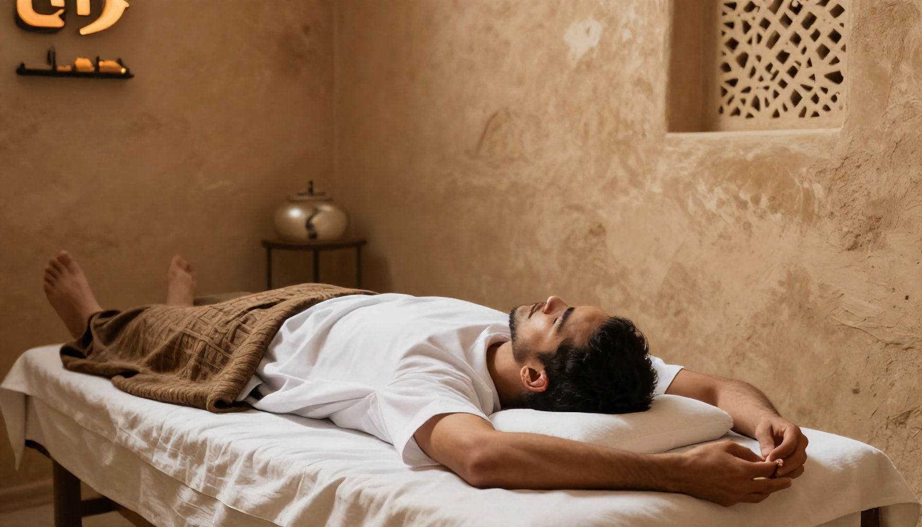 Entspannung auf arabisch: So wirkt der Hamam Sahara gegen Stress und Verspannungen*