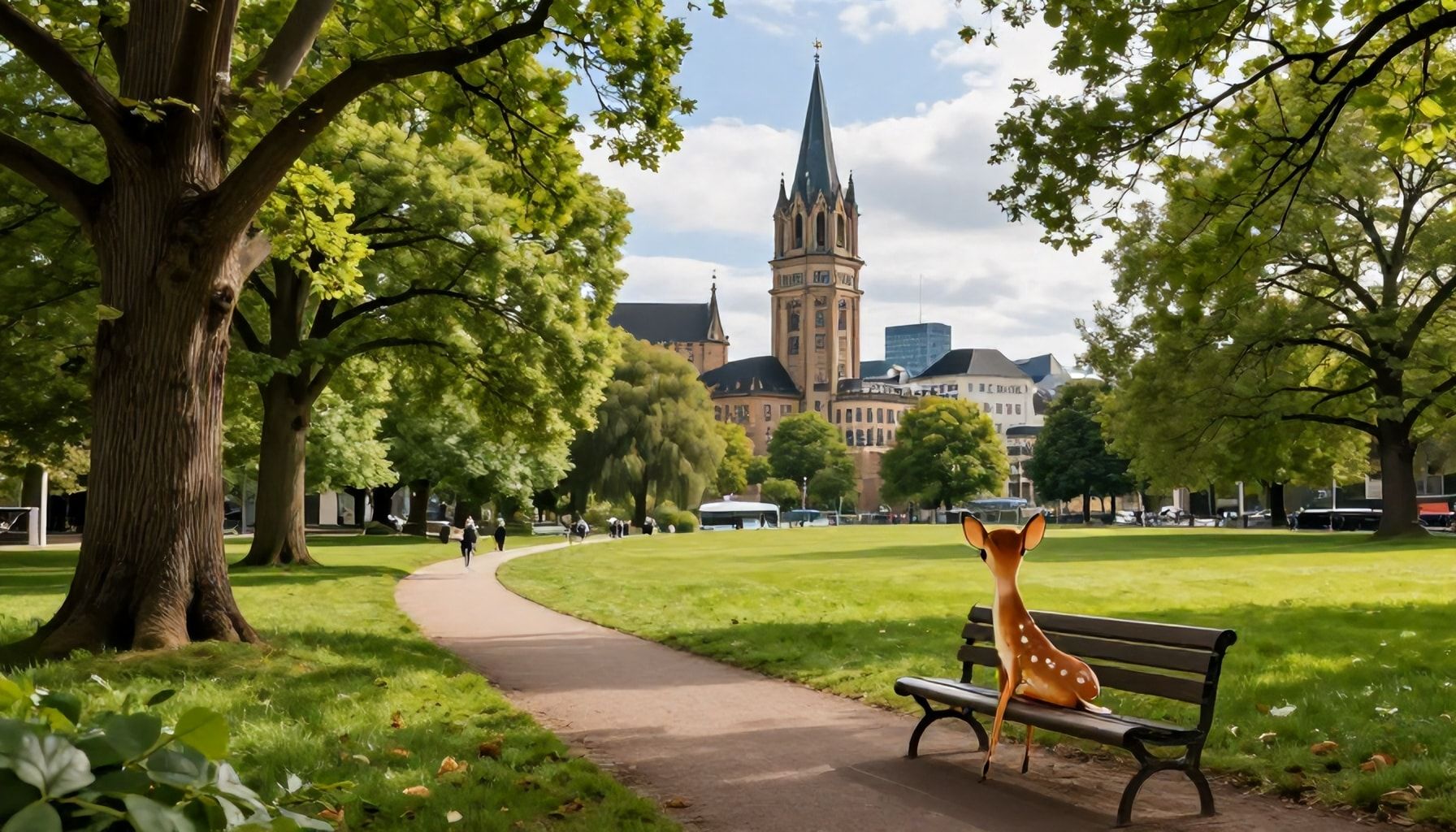 Erleben Sie Düsseldorf wie Bambi: 5 magische Orte für Naturliebhaber*