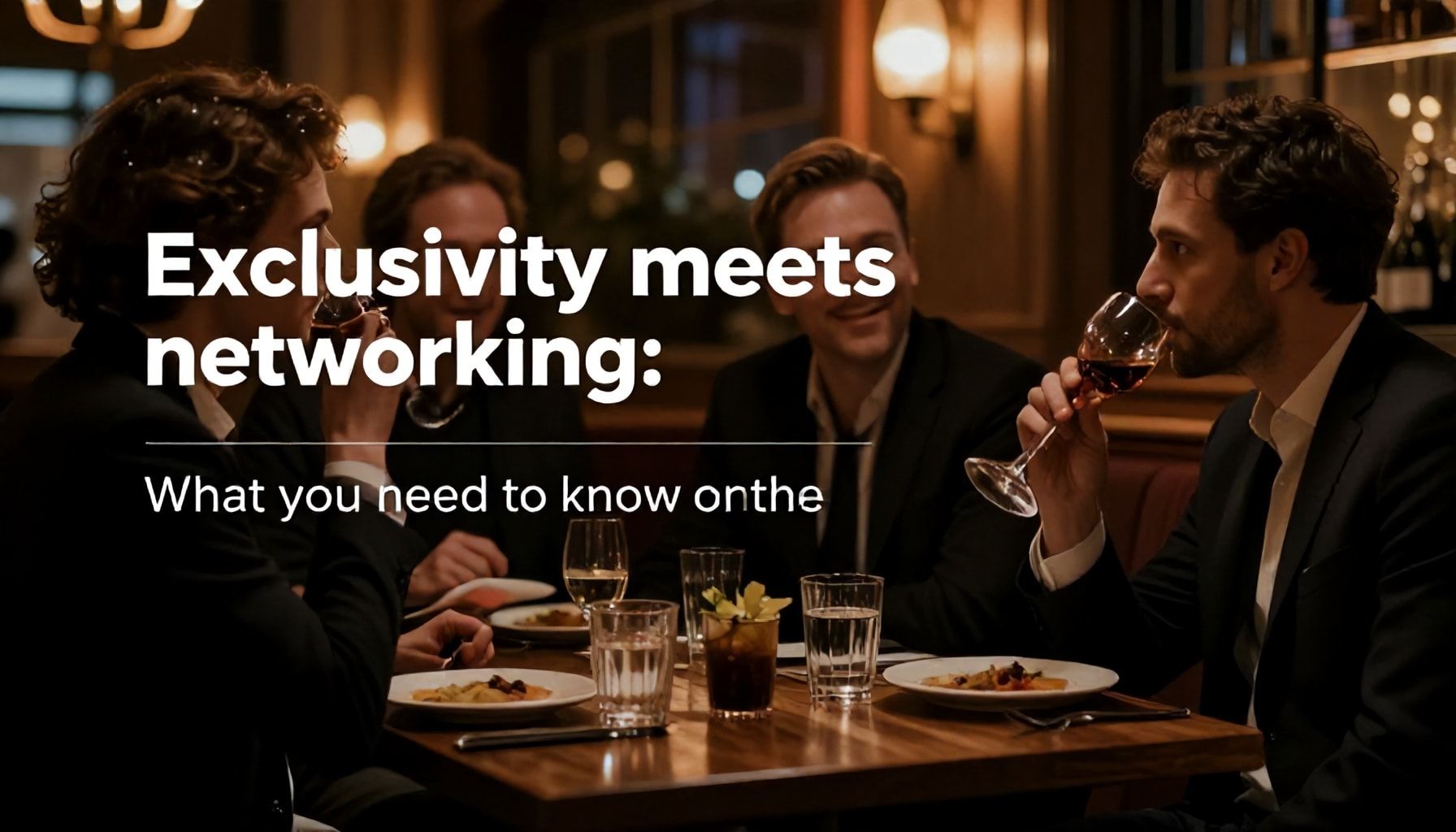 Exklusivität meets Networking: Was Sie über den Düsseldorf Club wissen müssen"*