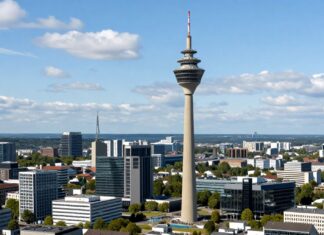 Fernsehturm Düsseldorf: Panoramablick und moderne Architektur erleben