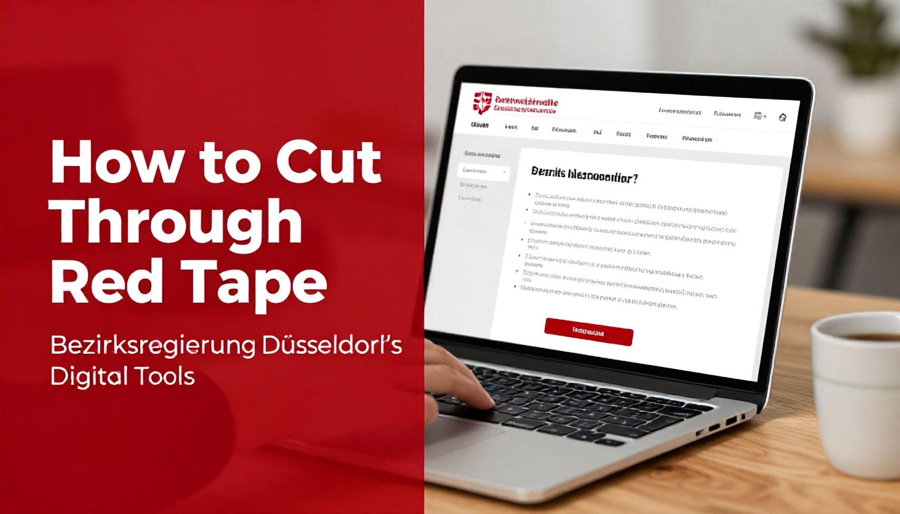 How to Cut Through Red Tape with Bezirksregierung Düsseldorf’s Digital Tools*
