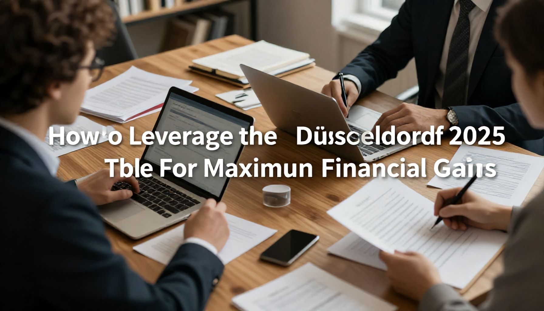 How to Leverage the Düsseldorf 2025 Table for Maximum Financial Gains*