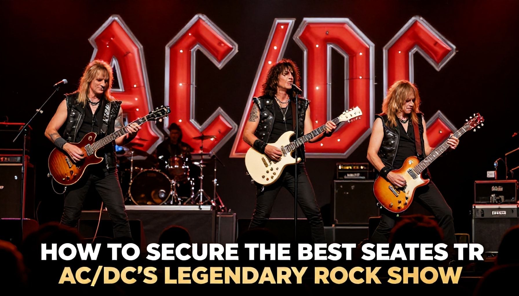 How to Secure the Best Seats for AC/DC’s Legendary Rock Show*