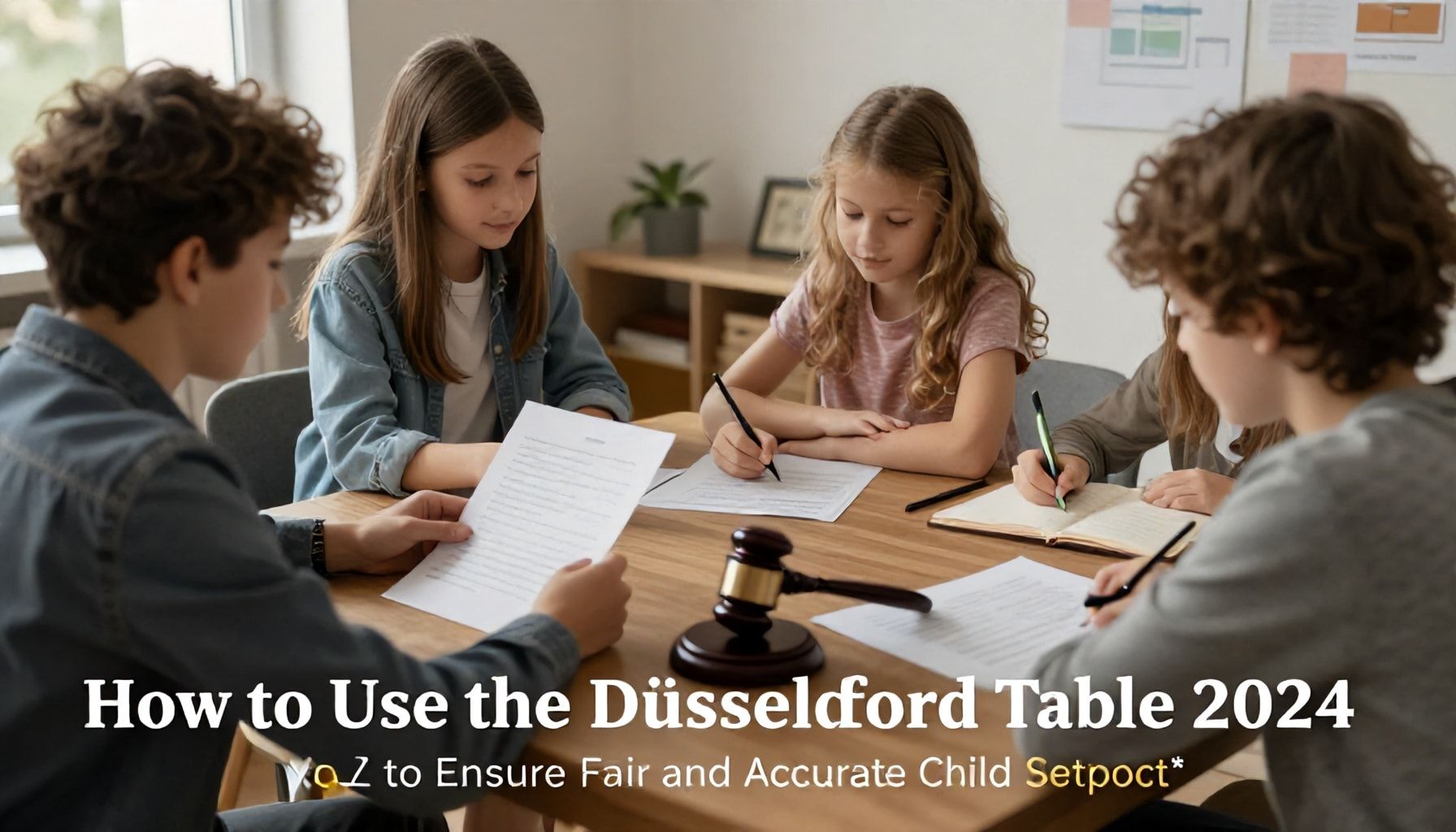 How to Use the Düsseldorf Table 2024 to Ensure Fair and Accurate Child Support*