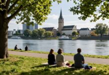 Rheinriff Düsseldorf: Naturerlebnis und Erholung am Fluss
