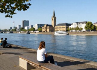 Entspannen und Genießen an der Rheinpromenade Düsseldorf
